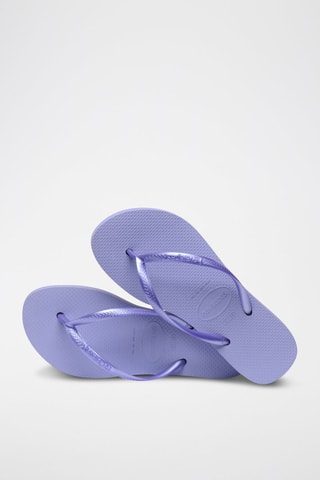 Platform Slippers - Paars