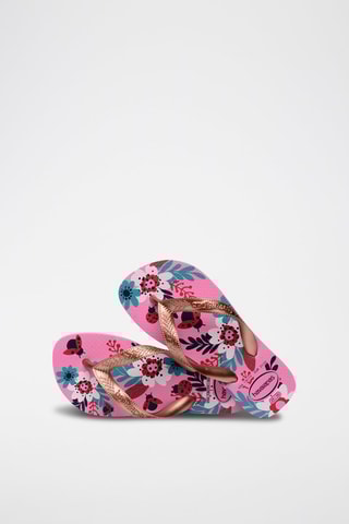 Slippers Roze en Koperkleurig