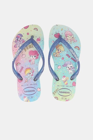 Slippers My Little Pony Vrienden Zijn Magisch Blauw en Roze