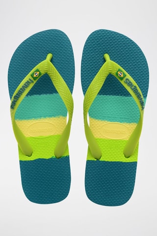 Slippers Groen en Geel
