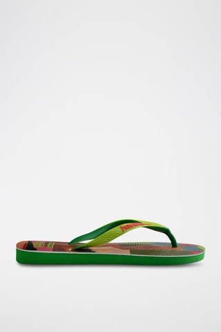 Slippers Groen en Oranje