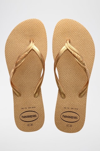 Slippers - Goudkleurig