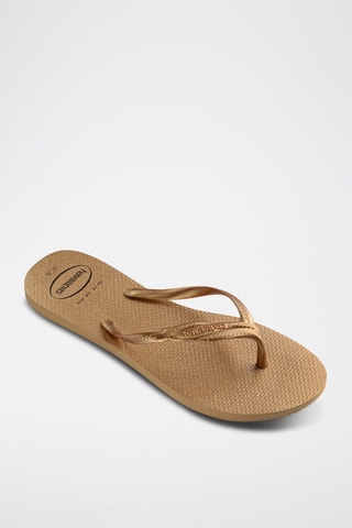 Slippers - Goudkleurig