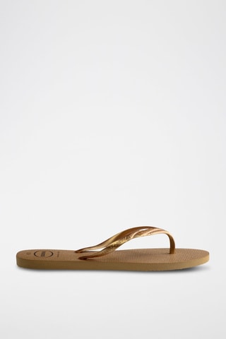 Slippers - Goudkleurig