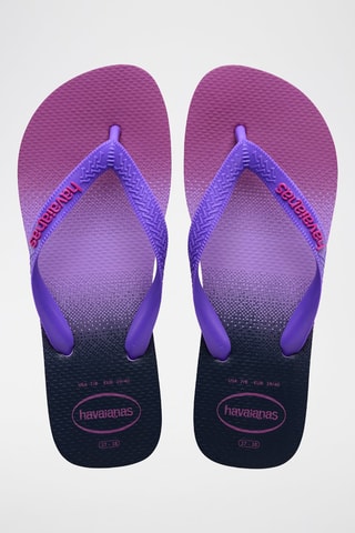 Slippers Paars en Zwart