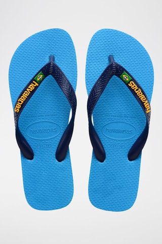 Slippers Turquoise en Marineblauw