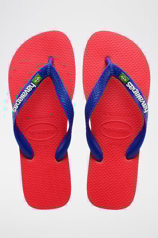 Slippers Rood en Marineblauw