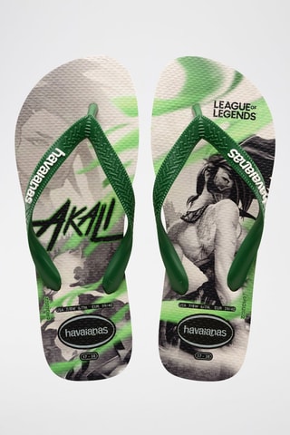 Slippers League of Legends Groen en Wit