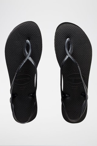 Platform Sandalen - Zwart