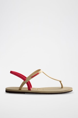 Sandalen - Beige