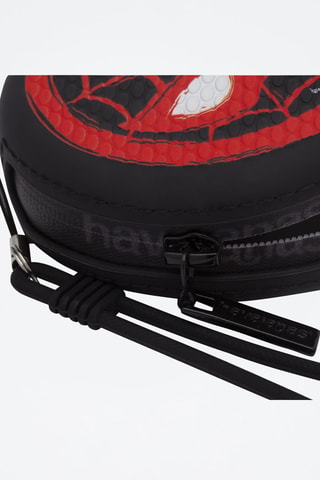 Etui voor Oordopjes Spider-Man Marvel - Zwart en Rood