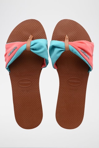 Sandalen Bruin en Roze