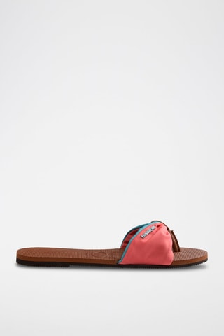 Sandalen Bruin en Roze