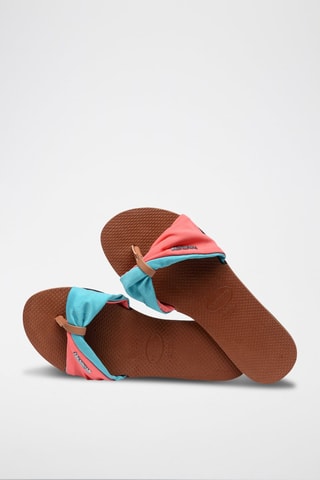 Sandalen Bruin en Roze