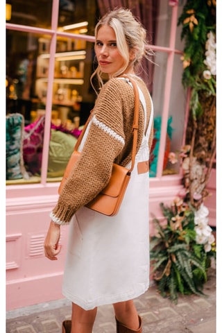 Robe salopette - Blanc