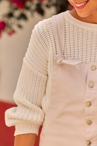 Salopette 7/8 - Beige