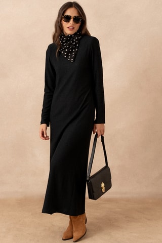 Robe longue - Noir