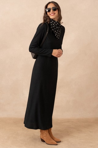 Robe longue - Noir