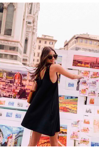 Robe courte - Noir