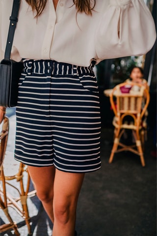 Short slim - Bleu marine