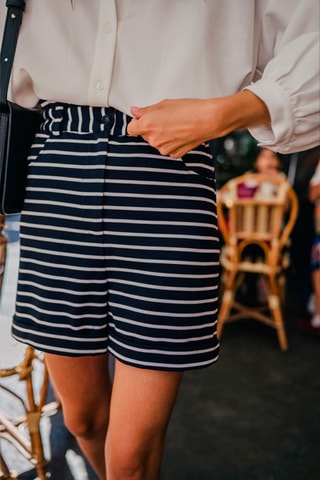 Short slim - Bleu marine