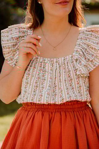 Crop top - Blanc
