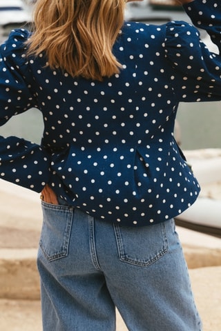 Blouse - Bleu