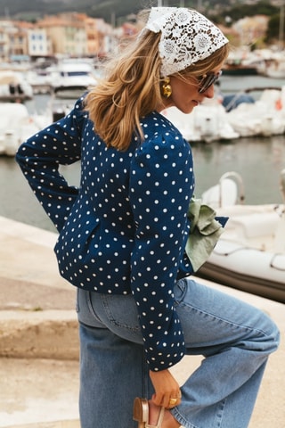 Blouse - Bleu