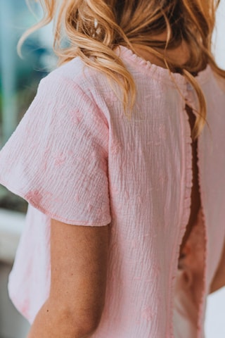 Blouse - Rose pâle
