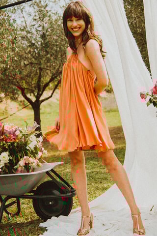 Robe courte - Orange