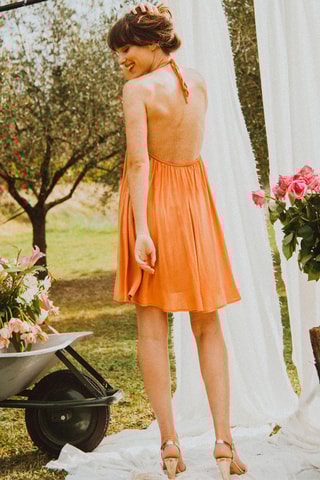 Robe courte - Orange