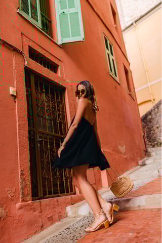 Robe courte - Noir