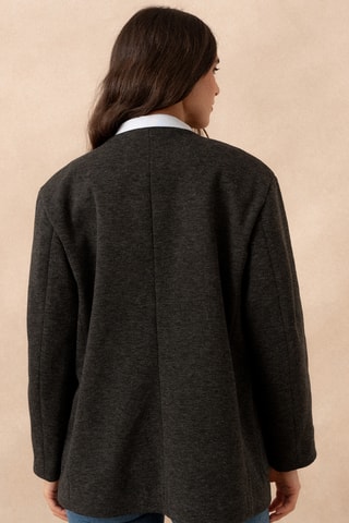Veste de costume oversize - Gris foncé