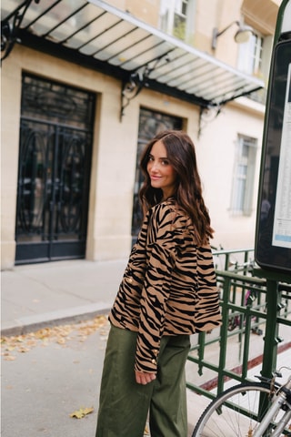 Veste en laine - Marron