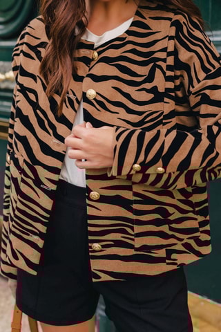 Veste en laine - Marron