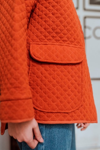 Veste oversize matelassée - Orange