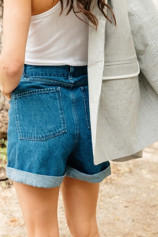 Veste oversize - Gris clair