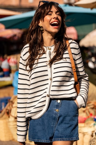 Gilet - Écru