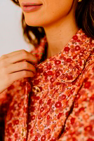 Chemisier - Rouge