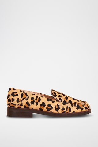 Mocassins en cuir - Jaune