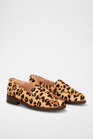 Mocassins en cuir - Jaune