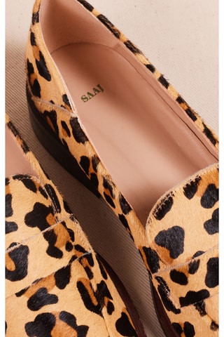 Mocassins en cuir - Jaune
