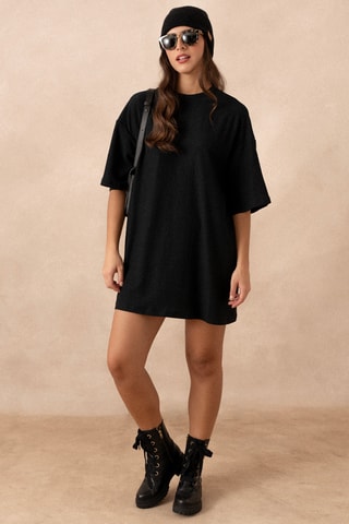 Robe oversize - Noir