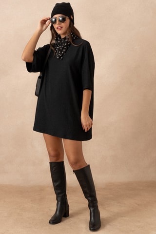 Robe oversize - Noir
