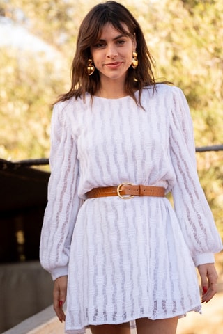 Robe courte - Blanc
