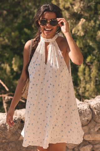 Robe courte - Blanc