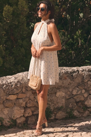 Robe courte - Blanc