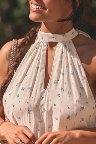 Robe courte - Blanc