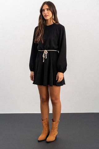 Robe courte - Noir