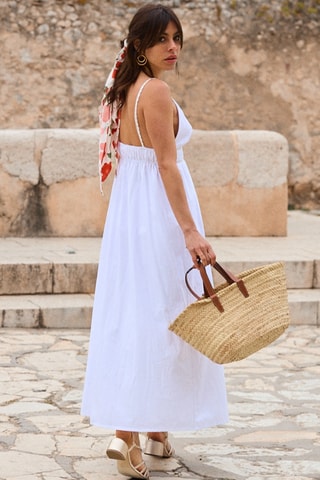Robe longue - Blanc